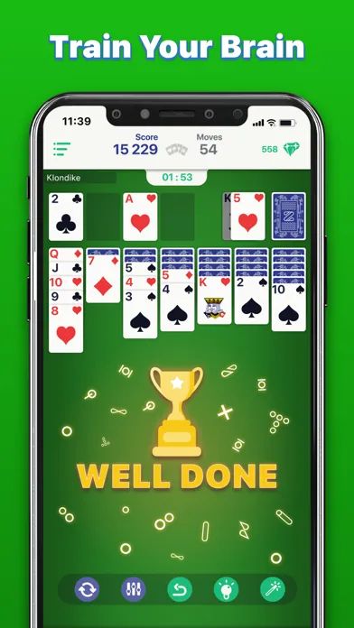 Classic Solitaire - Klondike スクリーンショット